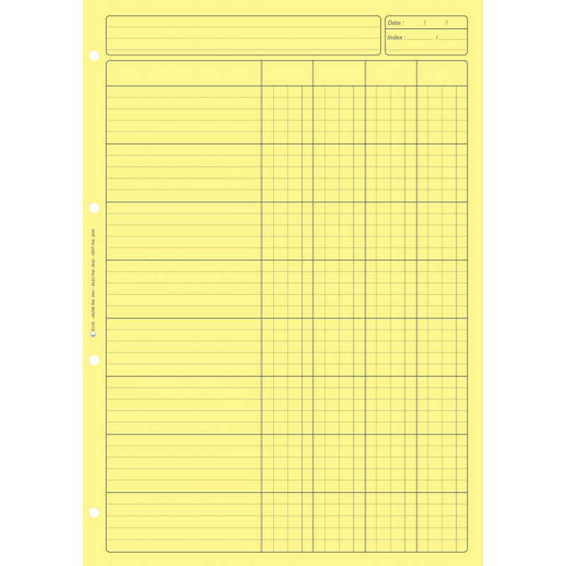 Bloc Audit 4 colonnes Bloc Audit 4 colonnes