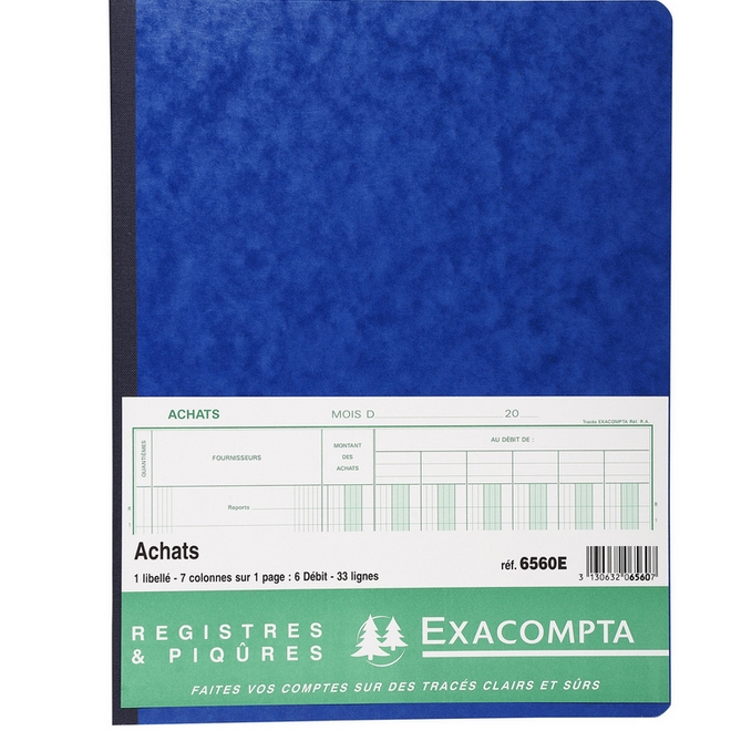 Registre des Achats