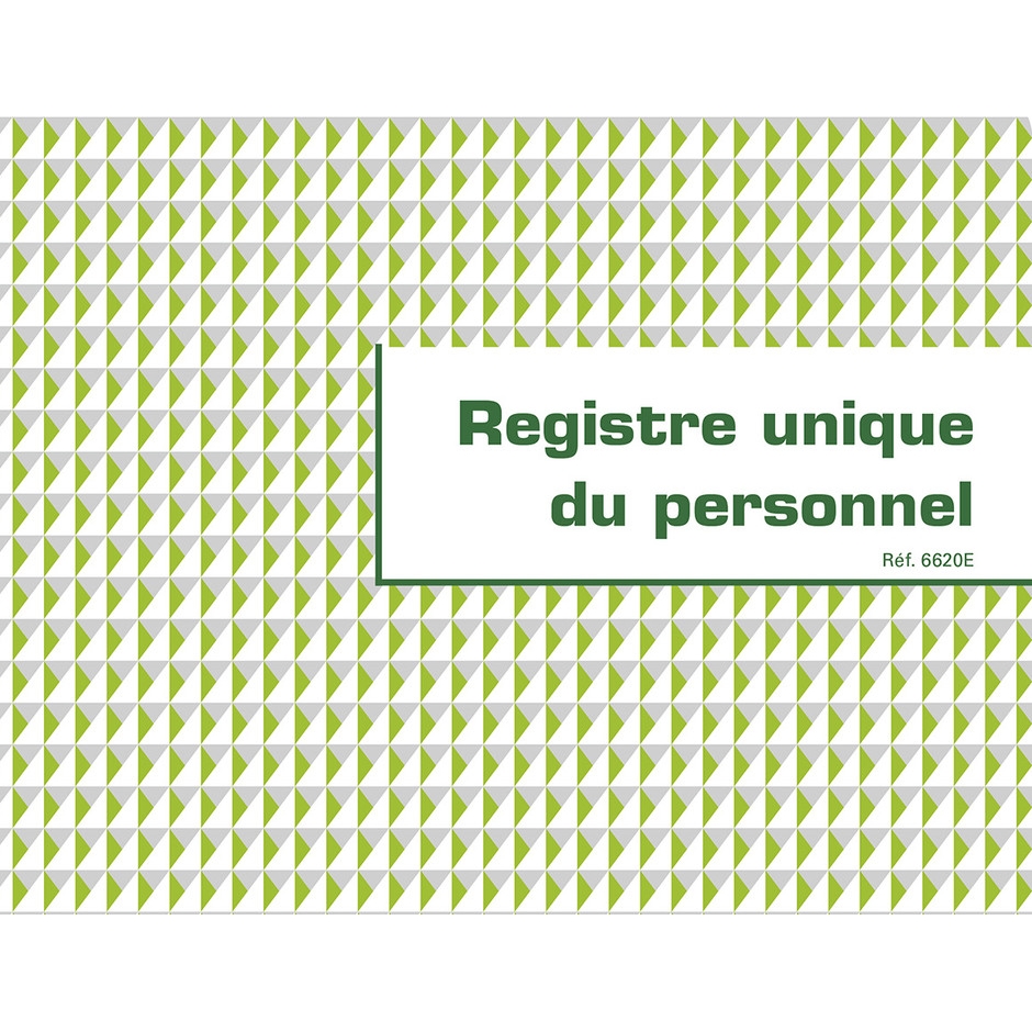 Registre pour le personnel