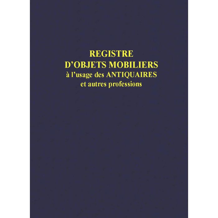 Registres réglementaires