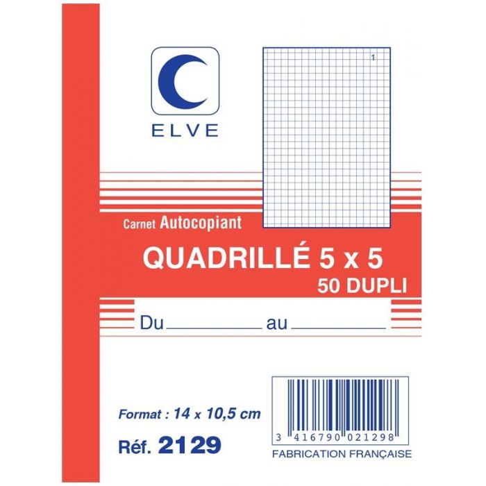 Carnet quadrillé Carnet quadrillé
