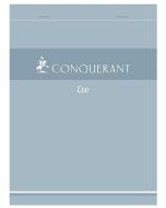 Bloc-Notes A4 à feuilles Quadrillées 210 x 297 mm CONQUERANT SEPT