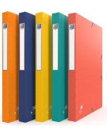 Boîte de classement Dos 25 mm - Assortiment OXFORD Bicolor Recyc+