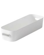 Boîte de Rangement - Slim - Blanc : SMARTSTORE Compact