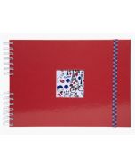 Album photos à spirales - 320 x 220 mm - Rouge : EXACOMPTA French'Class  image