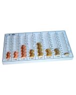 Monnayeur EURO compact avec 8 colonnes à pièces (Trieur à monnaie) 160100837 WEDO