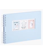 Album photos à spirales - 320 x 220 mm - Bleu Clair : EXACOMPTA Sweet image