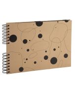 Photo Album photos à spirales - 320 x 220 mm - 150 photos - Brun EXACOMPTA Eterneco