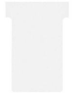 Fiches T - Indice 2 / 60 mm - Blanc : NOBO Lot de 100 visuel