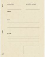 220112E Dossier de plaidoirie Exacompta Avocat Ivoire