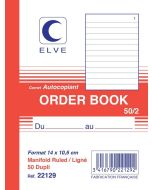 LIGNE TRAVERS : Carnet autocopiant Dupli 22129