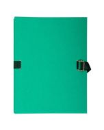 EXACOMPTA Chemises toilées à sangle - Vert clair 223090E