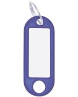 Lot de 10 Porte-clés - Bleu : WEDO Visuel