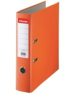 Classeur à levier - Dos 75 mm - Orange : ESSELTE Visuel