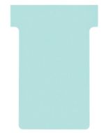 Fiches T - Indice 2 / 60 mm - Bleu : NOBO Lot de 100 visuel