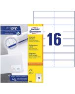 Étiquettes 105 x 37 mm AVERY Ecologique Lot de 1600