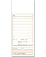 Bloc ADDITION Numéroté autocopiant Dupli - 225 x 91 mm COGIR 402 Restaurant modèle