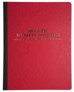 Registre d'objets mobiliers 41791D achat/vente - livre de police