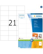 Étiquettes adhésives blanches - Multi-usages 4616 Herma