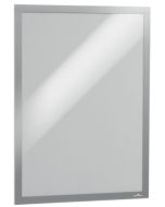 Cadre d'affichage magnétique auto-adhésif - A3 - Argent : DURABLE Lot de 6 Visuel