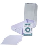 Boîte à fiches - 195 x 100 x 63 mm - A8 - Mauve : EXACOMPTA Aquarel image