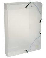 EXACOMPTA : Boîtes de classement PP Crystal - Dos 60 mm