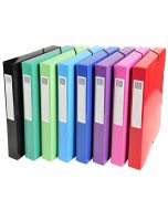 EXACOMPTA : 8 boîtes de classement 59929E - Dos 40 mm - Assortiment