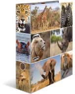 Classeur à levier - Animaux d'Afrique - Dos de 70 mm : HERMA Image