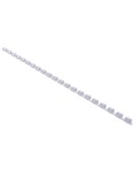 Lot de 100 baguettes de 21 anneaux - 6 mm - Blanc EXACOMPTA Image
