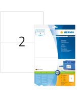 Étiquettes adhésives blanches - Multi-usages - 210,0 x 148,0 mm Herma 8636