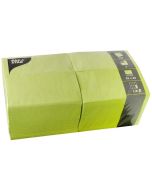 Serviettes de table bistro - 330 x 330 mm - Vert PAP STAR