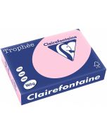Ramette de papier de 250 feuilles A3 160g - Rose : CLAIREFONTAINE Trophée Visuel