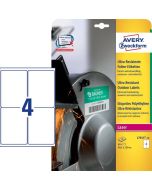 AVERY Étiquettes ultra résistantes 99,1 x 139 mm L7915-10