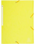 EXACOMPTA : Chemises à élastiques - Jaune 17113H