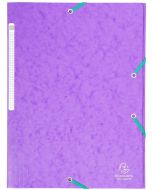 EXACOMPTA : Chemises à élastiques - Violine 17115H