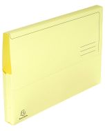 Lot de 50 Chemises à poche - Jaune pastel : EXACOMPTA SUPER Visuel
