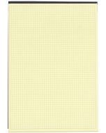 Bloc-notes - Feuilles quadrillées Jaune 5700E EXACOMPTA