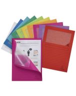 Lot de 25 Chemises à fenêtre - Assortiment de couleurs EXACOMPTA Forever Visuel