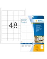HERMA etiquettes blanches résistantes aux intempéries 45,7 x  21,2 mm 10902