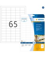 HERMA etiquettes blanches résistantes aux intempéries 38,1 x 21,2 mm 10913