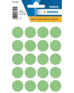 HERMA 1875 : Lot de 100 étiquettes adhésives rondes - 19,0 mm - Vert
