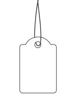 HERMA : Lot de 1000 étiquettes à trou et ficelle 6948 - 32 x 50 mm