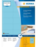 4408 HERMA : Étiquettes adhésives - Multi-usages - 70,0 x 37,0 mm - Bleu