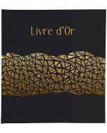 Photo Livre d'or - 270 x 220 mm - Noir/Or EXACOMPTA Aramy