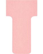 Fiches T - Indice 1 / 28 mm - Rose : NOBO Lot de 100 Visuel