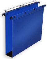 Photo Dossiers suspendus pour Tiroir - Fond 50 mm - Bleu : L'OBLIQUE Lot de 10