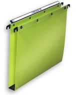 Photo Dossiers suspendus pour Tiroir - Fond 30 mm - Vert : L'OBLIQUE Lot de 10