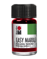Photo MARABU : Peinture pour marbrure - 15 ml - Rouge Cerise 13050039031