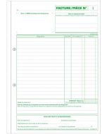 13291E Auto-entrepreneur : Facture - Carnet autocopiant Dupli