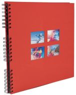 Photo Album photos à spirales - 320 x 320 mm - Rouge EXACOMPTA Milano